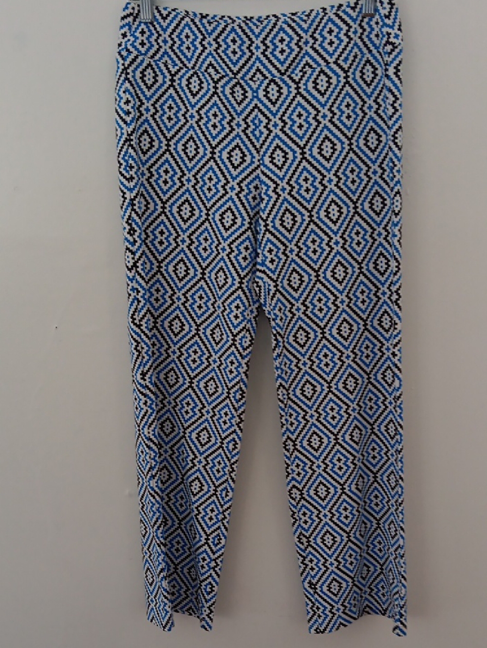 J. McLaughlin  Pixelated Diamond Pattern  Pants #3577